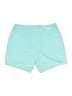 Le Superbe 100% Cotton Solid Teal Board Shorts Size 6 - photo 2