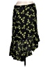 BP. 100% Rayon Floral Black Casual Skirt Size L - photo 1
