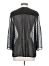 Style&Co 100% Polyester Black 3/4 Sleeve Blouse Size S - photo 2