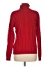 Lands' End 100% Cotton Red Turtleneck Sweater Size M - photo 2