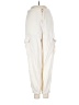 Zara 100% Cotton Ivory Cargo Pants Size 2 - photo 1