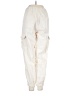 Zara 100% Cotton Ivory Cargo Pants Size 2 - photo 2