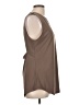 Leith Brown Sleeveless T-Shirt Size L - photo 4