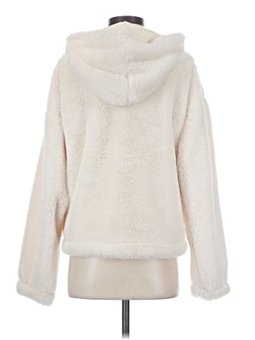 Paper Crane Faux Fur Jacket (view 2)