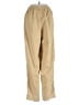 Unbranded 100% Polyester Solid Tan Casual Pants Size P - Sm - photo 2