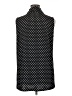 Beacon Polka Dots Black Sleeveless Button-Down Shirt Size 1X - photo 2