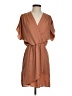 BCBGMAXAZRIA 100% Polyester Solid Tan Casual Dress Size XXS - photo 1
