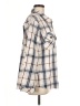 Democracy Plaid Ivory Jacket Size M - photo 4