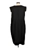 J.Crew 100% Wool Solid Black Casual Dress Size M (estimated) - photo 2