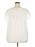 Liv Ivory Short Sleeve Blouse Size 2X - photo 2