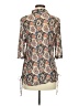 Amang NY Paisley Ivory 3/4 Sleeve Blouse Size M - photo 2