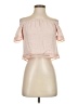 Express 100% Rayon Pink Short Sleeve Blouse Size XS - photo 1