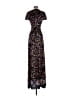 ETRO 100% Polyester Floral Black Casual Dress Size EU (IT) 38 / US 2 (estimated) - photo 2