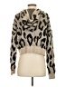 VICI Animal Print Tan Pullover Sweater Size S - photo 2