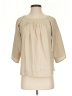 Vanessa Bruno Tan 3/4 Sleeve Blouse Size EU 36 / US 6 - photo 1