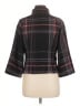 Eccoci Plaid Black Wool Coat Size 6 - photo 2