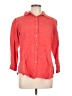 Chico's Red 3/4 Sleeve Button-Down Shirt Size L - photo 1