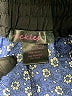 Freckles 100% Polyester Paisley Blue Casual Pants Size M - photo 7