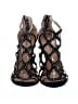 Assorted Brands 100% Leather Black Sandals Size 7 1/2 - photo 2