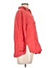 Chico's Red 3/4 Sleeve Button-Down Shirt Size L - photo 4