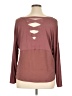 I Believe Burgundy Pullover Sweater Size 1XL - photo 2