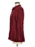 IZOD Checkered-gingham Red Long Sleeve Button-Down Shirt Size M - photo 5