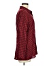 IZOD Checkered-gingham Red Long Sleeve Button-Down Shirt Size M - photo 4
