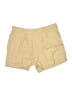 Express Solid Tan Khaki Shorts Size 16 - photo 1
