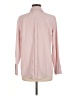 Chico's Color Block Pink Long Sleeve Button-Down Shirt Size Med (1) - photo 2