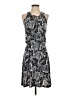 Veronica M. Paisley Gray Cocktail Dress Size XS - photo 1