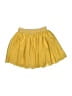 H&M 100% Polyester Solid Yellow Skirt Size 16 - photo 2