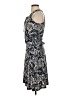 Veronica M. Paisley Gray Cocktail Dress Size XS - photo 5