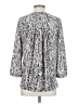 Not Your Daughter's Jeans Silver 3/4 Sleeve Blouse Size S - photo 2