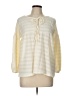 Culture Code Ivory 3/4 Sleeve Blouse Size L - photo 1