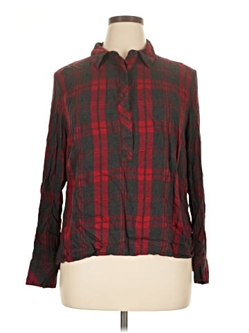 CAbi Long Sleeve Button-Down Shirt (view 1)