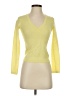 Theory Yellow Wool Cardigan Size S - photo 1