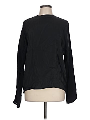 Lindsey Blake Long Sleeve Silk Top (view 1)