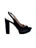 Pelle Moda 100% Leather Black Heels Size 8 - photo 1