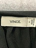 Vince. 100% Polyester Solid Black Casual Dress Size S - photo 7