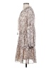 Lovestitch 100% Polyester Paisley Tan Casual Dress Size S - photo 5