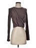 SPANX Gray Long Sleeve Top Size S - photo 1