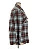 Matchstick Plaid Teal Long Sleeve Button-Down Shirt Size XXL - photo 4