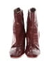 Sam Edelman Burgundy Brown Ankle Boots Size 8 1/2 - photo 2