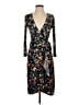 BCBGMAXAZRIA Print Multi Color Black Cocktail Dress Size XXS - photo 1