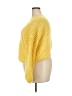 Shein Curve 100% Acrylic Solid Yellow Pullover Sweater Size 18 Plus (3) - photo 5