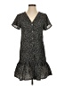 Choles Polka Dots Black Casual Dress Size S - photo 1