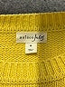 Maison Jules Solid Yellow Pullover Sweater Size M - photo 7
