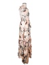 Jaase Floral Ivory Orange Cocktail Dress Size XS - photo 4