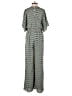 MELLODAY Chevron-herringbone Green Jumpsuit Size XS - photo 2