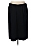 J.Jill Solid Black Formal Skirt Size Lg Petite - photo 2
